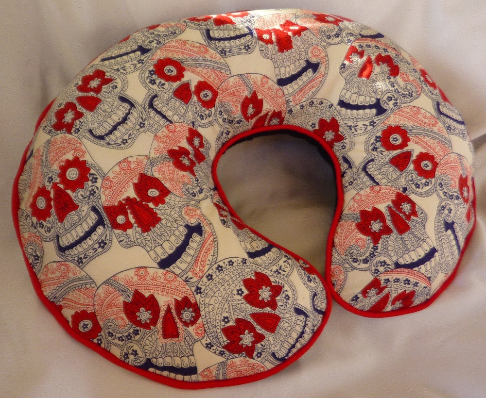 Sugar Skulls Nursing Pillow Cover - fits Boppy Pillows