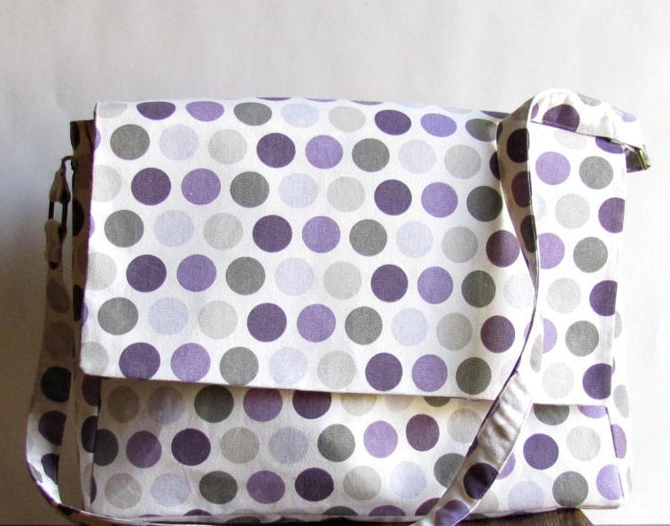 Polka Dot Diaper Bag