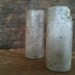 Concrete tea lite columns