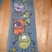 Custom Hand Painted Childrens Beastie and Monster Jeans