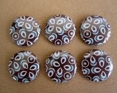 Brown and Blue Magnet Set (6)
