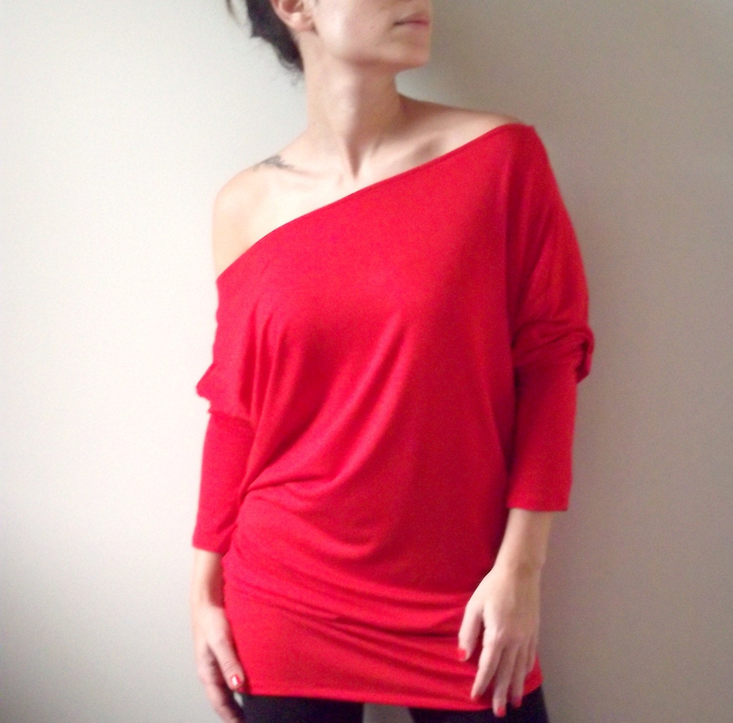 Red Tunic Tops