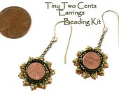 Beading Kit - Tiny Two Cents Earrings