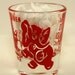 Set of Vintage Souvenir Whiskey Shot Glasses 1950's