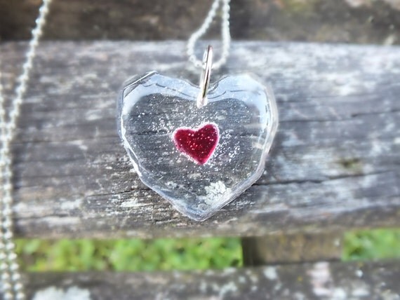 You Are The Missing Piece... Legend of Zelda Inspired Heart Piece and Container Friendship Necklace Set