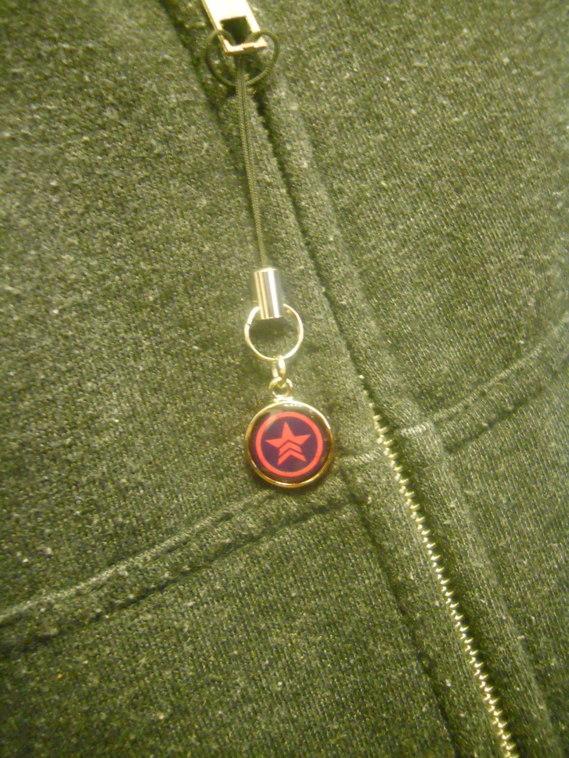 Mass Effect Inspired Cell Phone Charm, Keychain, Zipper Pull, Choose From 5 Different Styles
