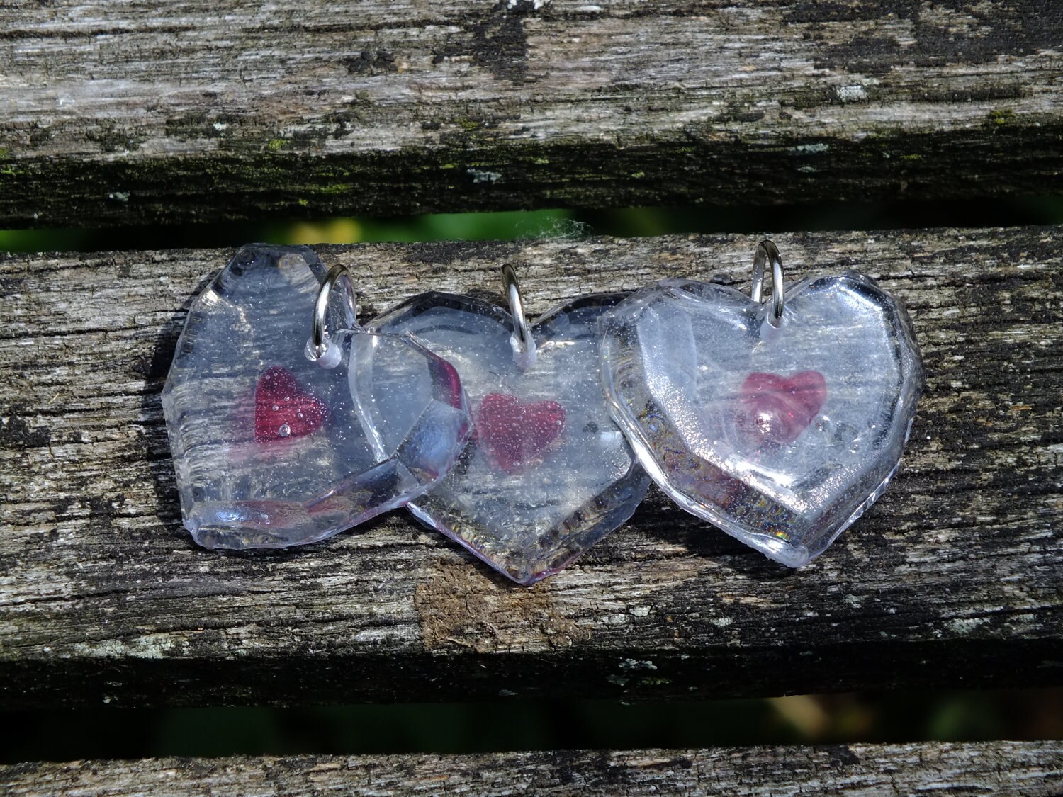 Legend of Zelda inspired Heart Piece Container Necklace