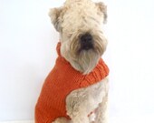 The Seamus - Ribbed Turtleneck Dog Sweater XXS