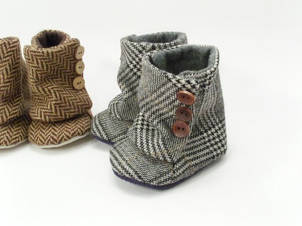 no 94 Toddler 3 Button Boots PDF Pattern Size 5,6,7