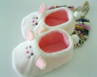 no 171 Macy Rabbit Booties PDF Pattern