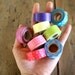 Washi Tape mini 8 Roll Set Vivid Colours