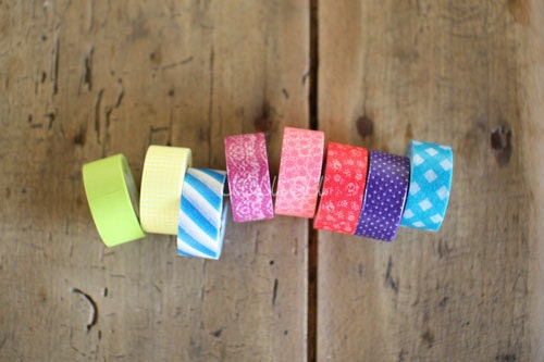 Washi Tape mini 8 Roll Set Vivid Colours