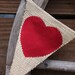 Love Photo Prop with red heart