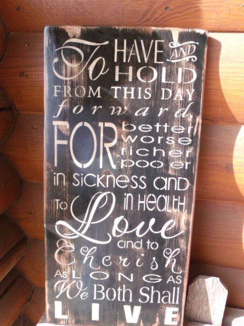 To Have and To Hold  Topography Art, Wedding, Anniversary, Wood Sign
