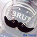 Movember Moustache necklace - choose your style - donation to MOVEMBER Prostate Cancer Charity