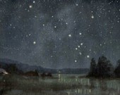 1900 starry sky of the equator original antique celestial print