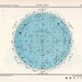 1955 star map 70 constellations original vintage celestial print circle