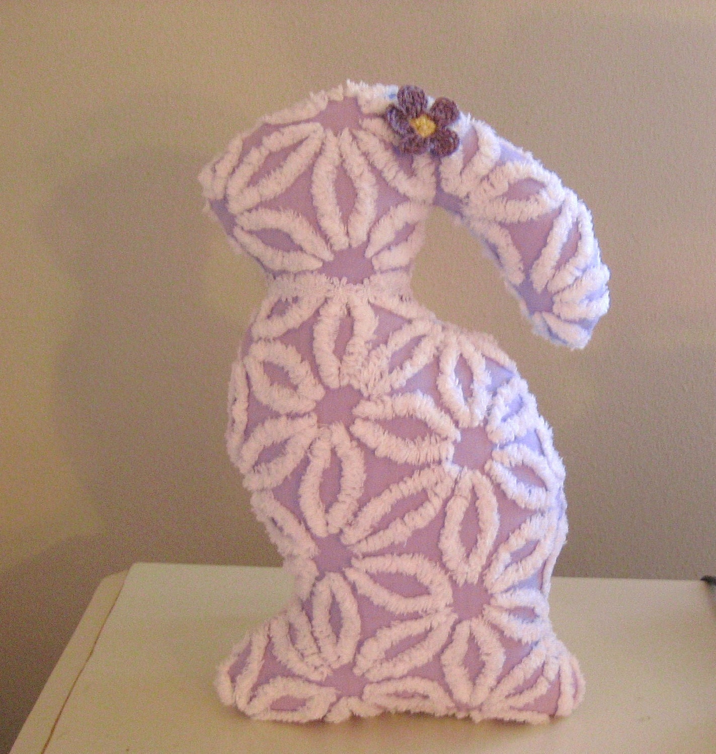 purple bunny soft toy