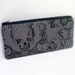 Long Pencil Pouch COOL SKULLS