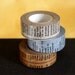 Oldbook Japanese Masking Tape set of 3 - 20mm