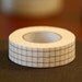 Japanese Masking Tape - BROWN Grid 18mm Washi Tape SINGLE