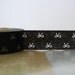 Black Bow Tie Washi Tape - BLACK Ribbon Decorative Tape 15mm SINGLE
