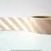 PEACH PINK Stripe Washi Tape Japanese 15mm MT Tape for weddings scrapbooking