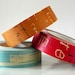 Graffiti Washi Tape Set DARK (A) Artistic Collage Japanese Masking Tape Set of 3