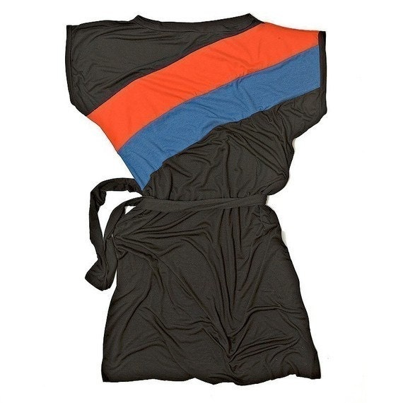 SALE 30% COLOR SLASH in black - best seller jersey dress in black