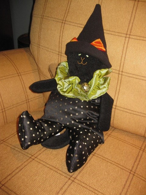Woof and Poof Halloween Black Cat