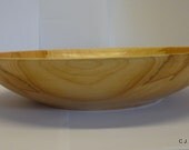 Maple wood bowl