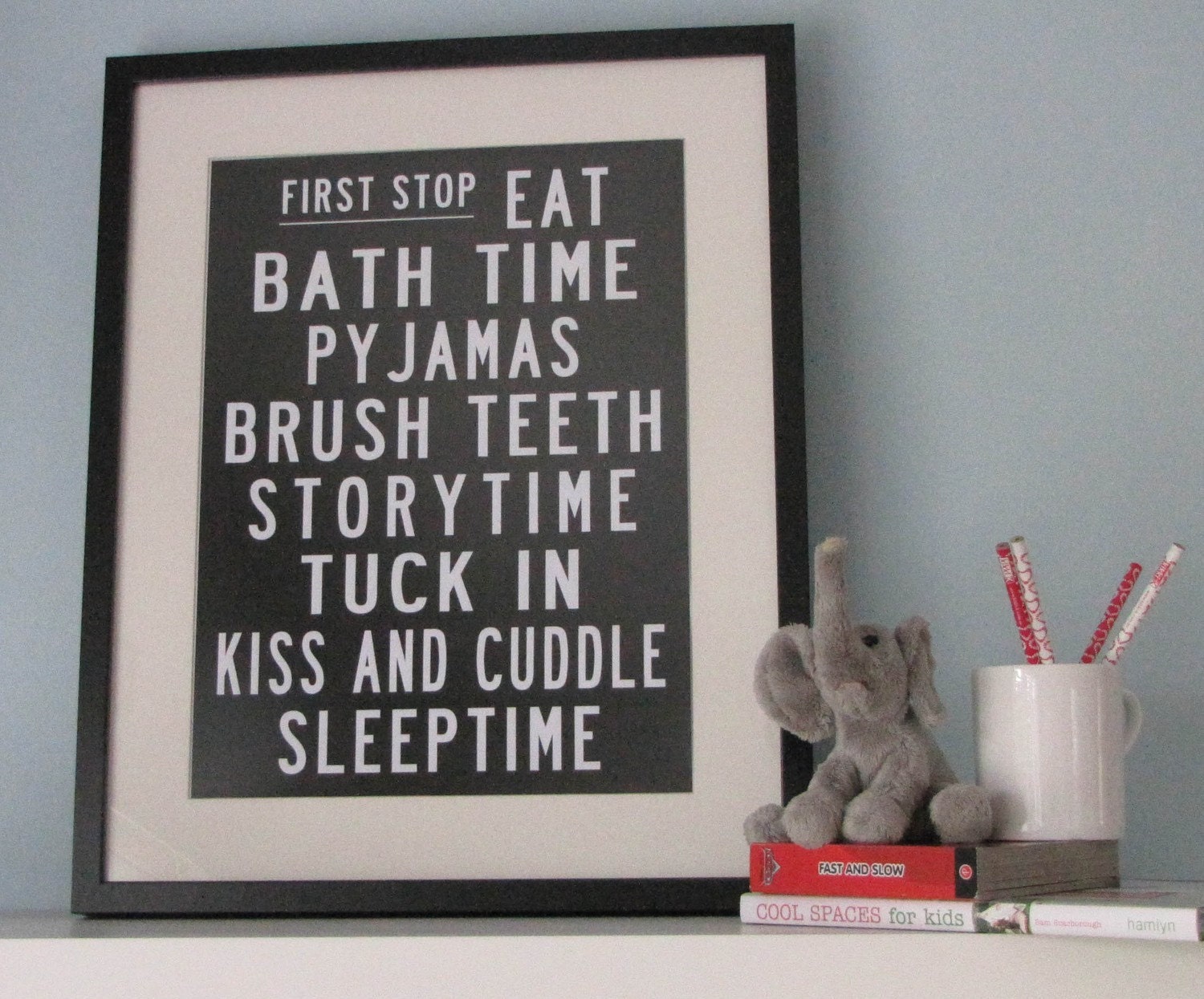 Bedtime Bus Roll Poster
