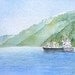 Landscape Painting - View from Langdale Ferry