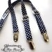 Little Guy Adjustable SUSPENDERS - Navy and Green Collection - (All Sizes) - Baby Boy Toddler - Custom Order - Wedding - Photo Prop