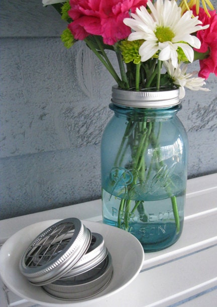 Mason Jar Flower Frog Wedding Vase- 1 frog (no jars)