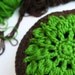 immediate download - Crochet Dual Pattern Cloche Hat / Skullcap with Fancy Circle Motif on Top - PDF
