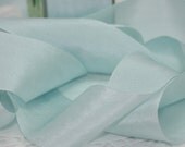 Silk Ribbon - Baby Blue 1 1/4" wide