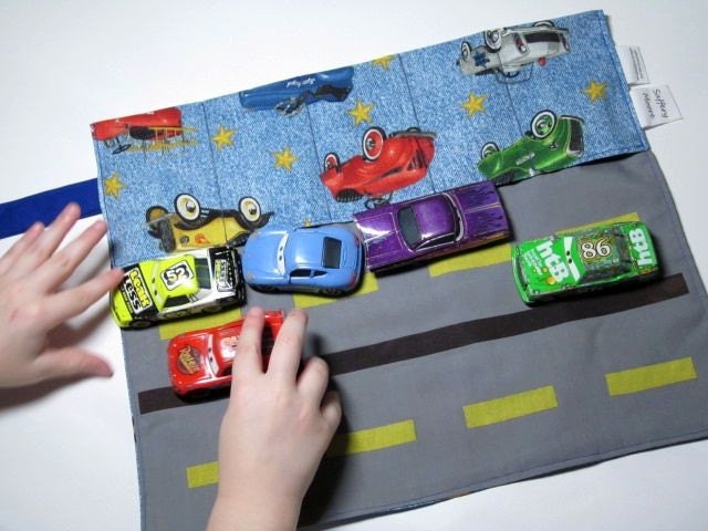 Matchbox Car Wallet and Road To Go
