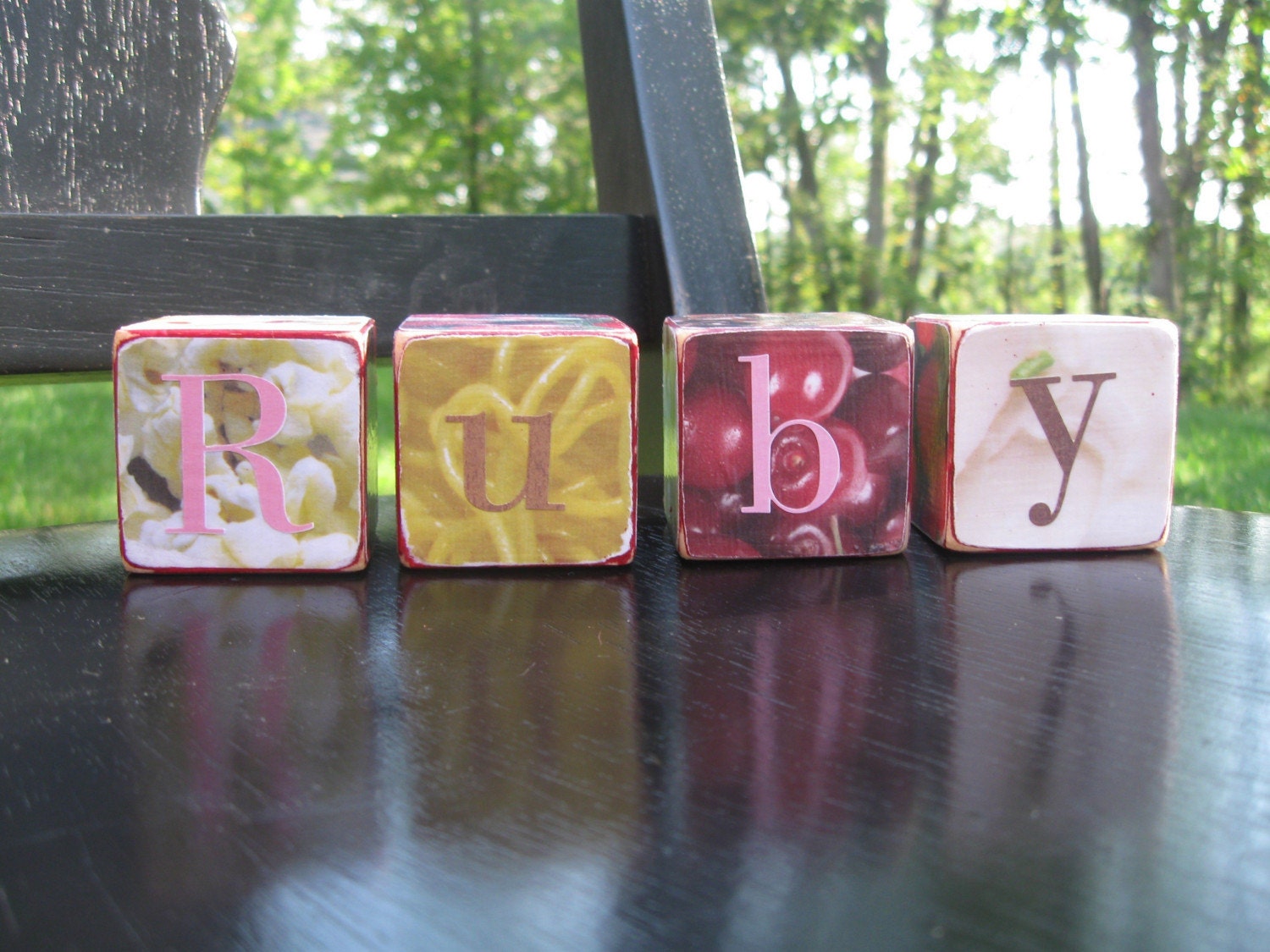 Decorative Baby Blocks - Set of Four