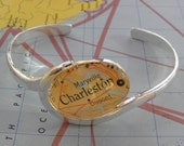 Map Bracelet -  You choose any city in the WORLD