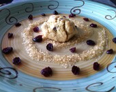 Gluten Free Cranberry Orange Cornmeal Cookies- Brown Sugary, Delectable. 14 Cookies. Walnuts Optional.