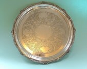 Vintage Silver Tray