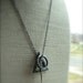 THE DEATHLY HALLOWS - Unisex Wizarding Inspired Necklace Hematite Gunmetal Three Peverell Brothers Guy Man