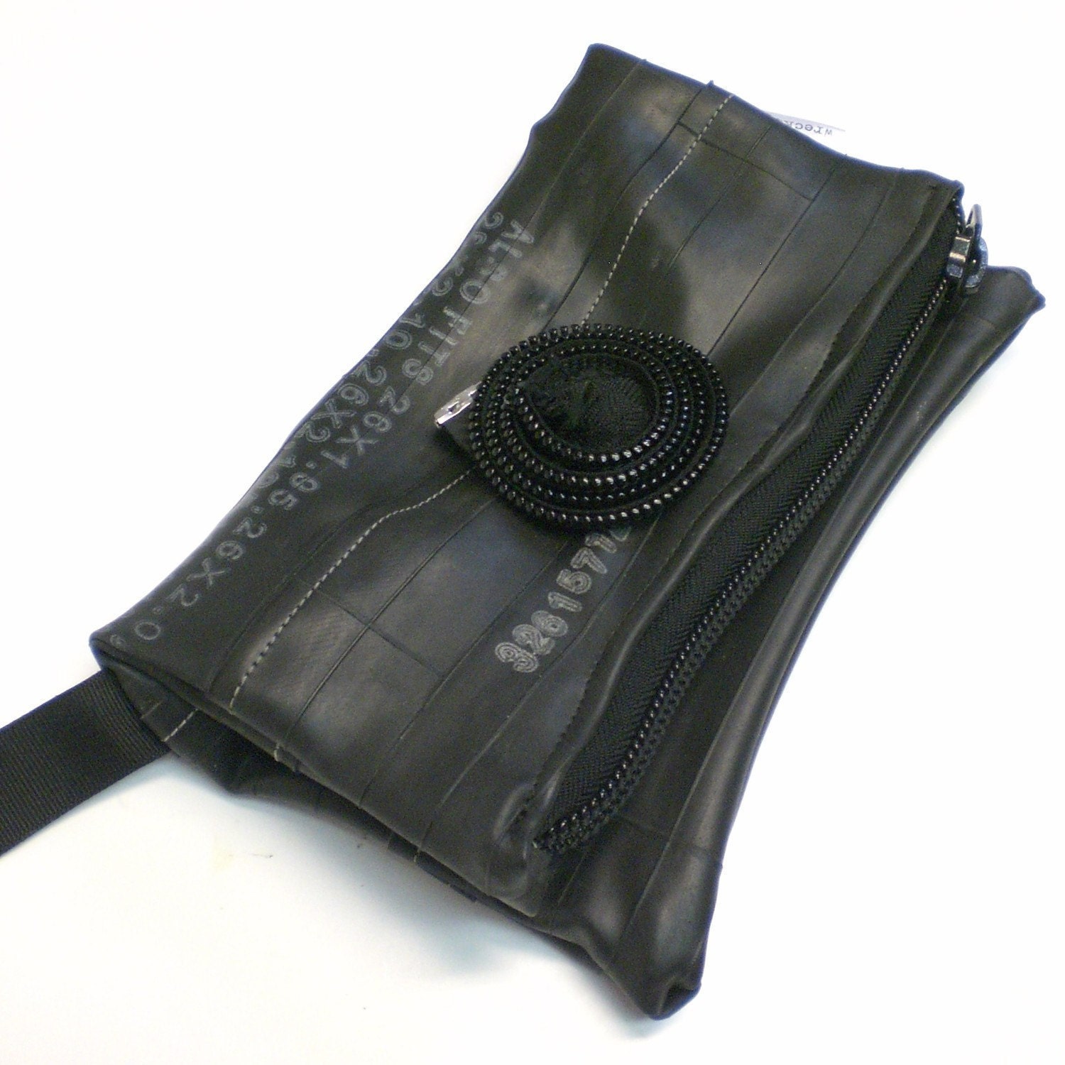 The Bicycle Tube Colleen Clutch - Recycled Rubber Wristlet