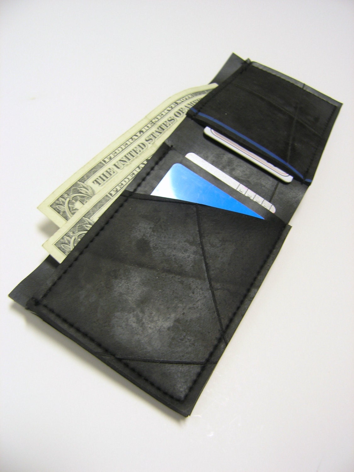 Recycled Rubber Bi Fold Wallet