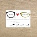 The Perfect Pair of Glasses Wedding Invitation