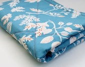 Double Padded Infant Playmat with Modern Leaf Print. Regular Size Double Padded Baby Pad. Ready to Ship