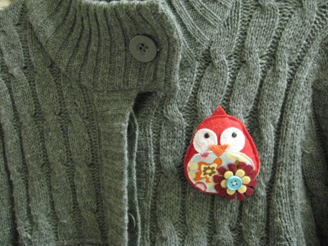 Give a SWEET TWEET, The original Eco Brooch (YOUR CHOICE)