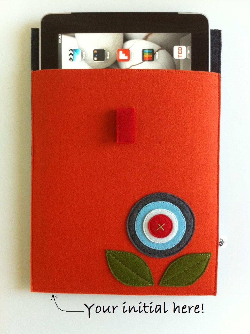 PERSONALIZED iPAD/KINDLE/CASE (Your choice) New closure