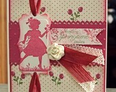 Cute Card using Stampin Up Easter Blossoms, Sending Springtime Smiles